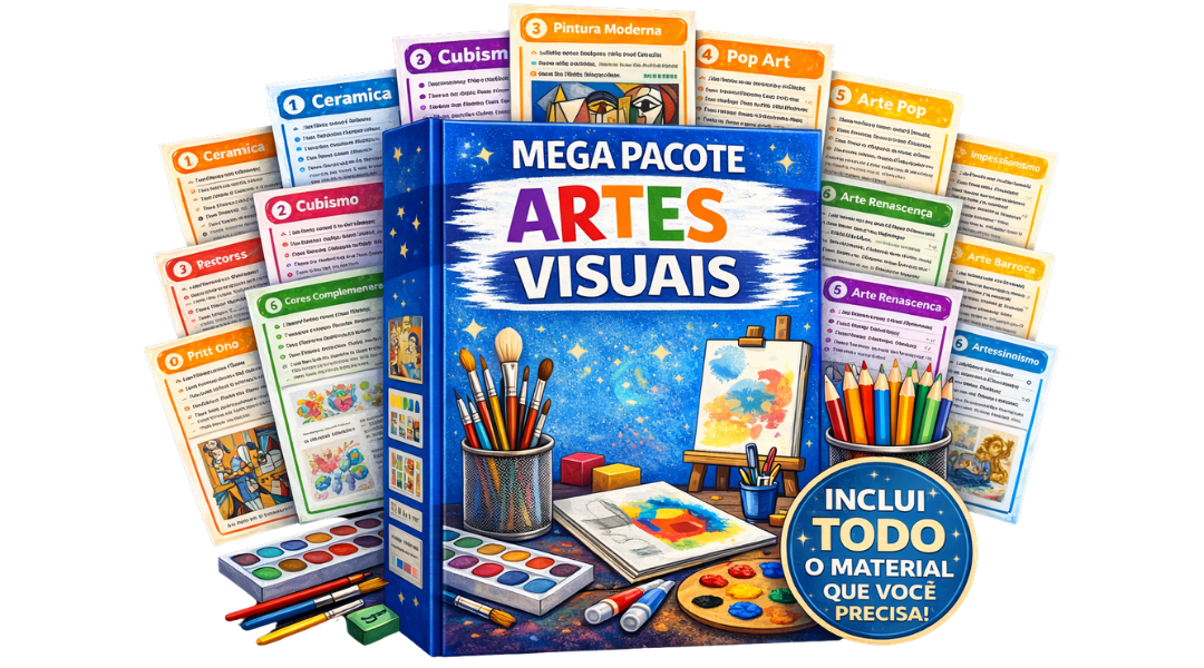 MegaPacote Artes Visuais + Kit do Professor PRO